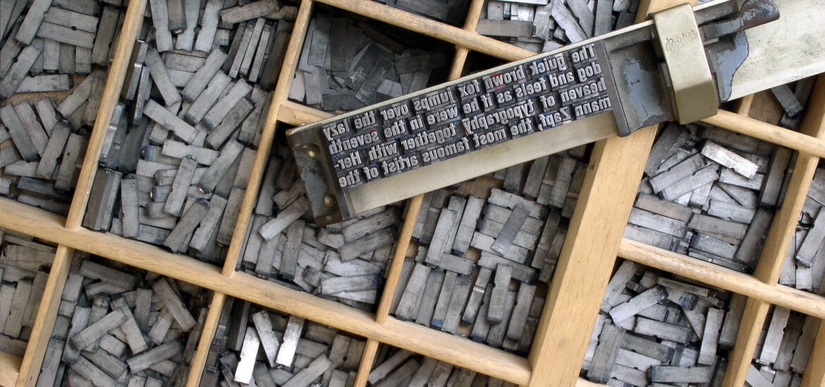 Metal movable type
